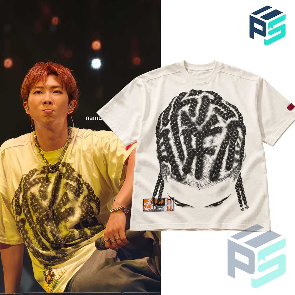 BTS RM PDF Channel The Boy Braids Shirt